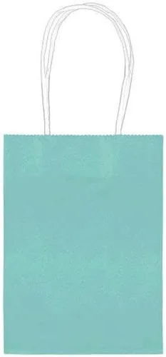 Miniatura 8 de Kiwi - Bolsas de papel kraft verde para fiestas, 5 pulgadas, 1 unidad, perfectas para eventos temáticos de colores y regalos