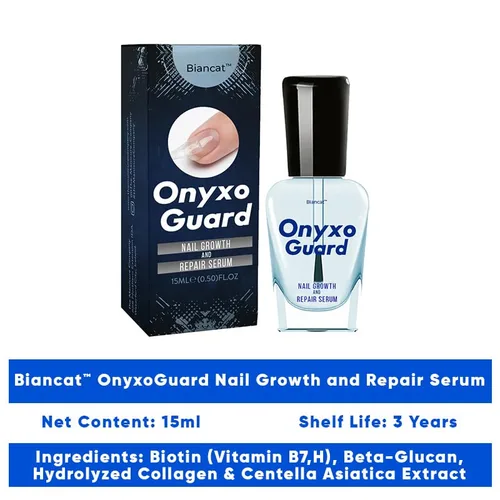 Miniatura 6 de OnyxoGuard - Suero de crecimiento y reparación de uñas, suero avanzado para el crecimiento de uñas, fortalecedor y crecimiento de uñas, revitaliza
