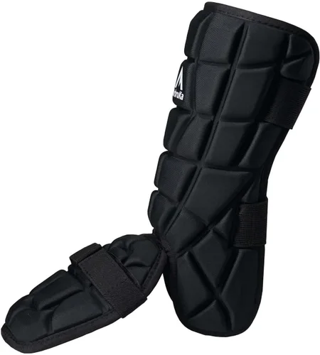 Miniatura 4 de Protector de pie de bateador - Protector de piernas con correas ajustables para béisbol, sóftbol, adultos y jóvenes