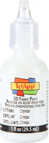 Miniatura 11 de Scribbles 13903 - Pintura de tela 3D brillante, color blanco