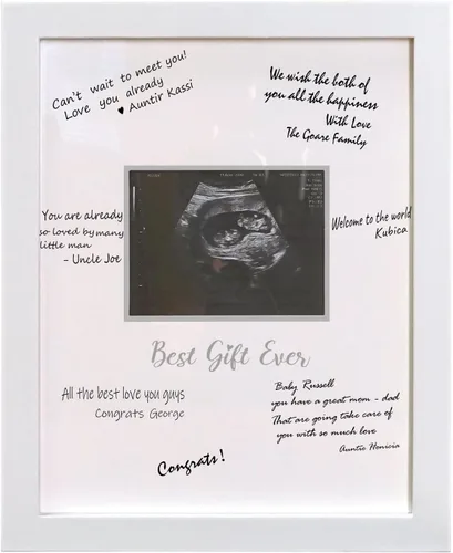 Miniatura 13 de Sonogram - Marco de fotos para abuela, marco de fotos de ultrasonido, anuncio de embarazo para abuela, ideas de anuncio de bebé, marco de fotos