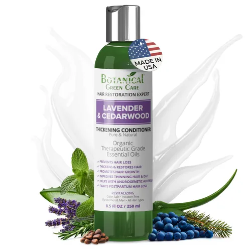 Botanical Green Care terapia natural anticaída del cabello de excelente calidad sin sulfatos, acondicionadores ecológicos