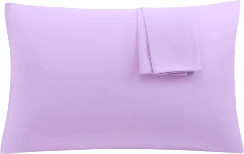 Miniatura 12 de uxcell Paquete de 2 fundas de almohada de microfibra suave serie 1800 con cremallera estándar (20 x 26 pulgadas), color dorado