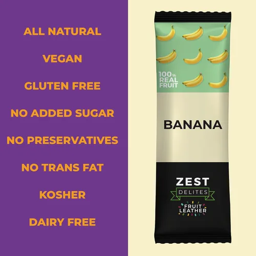 Miniatura 3 de Barras de fruta seca de Zest Delites, aperitivos de cuero de fruta, paquete de aperitivos saludables para adultos y niños, Lavashak, vegano, tiras