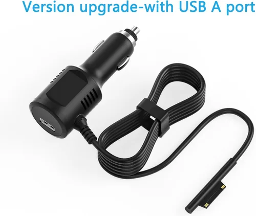 Miniatura 8 de Surface Pro Cargador de coche 15V2.58A Surface Car Adapter para Microsoft Surface Pro 3/Pro 4/Pro 5/Pro 6/Pro 7/Pro X Tablet, Surface Book, Surface