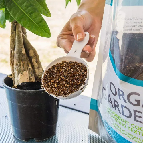 Miniatura 6 de Perfect Plants Fibra de coco de jardín orgánica 8qt. Premium Garden Coir Se puede utilizar como enmienda del suelo o medio para macetas