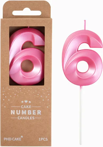 Miniatura 18 de PHD CAKE Velas de cumpleaños de 2 números de 7 cm de oro con diamantes, velas de número dorado, velas de número para pastel, celebración de fiesta