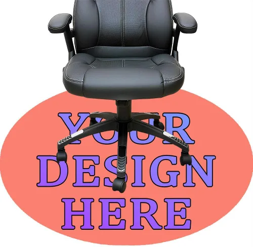 Miniatura 91 de Tapete redondo personalizado para silla de escritorio de oficina, diseño de tu propio logotipo de foto, texto, alfombrillas circulares
