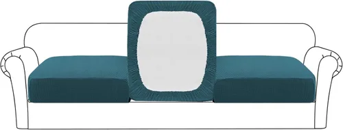 Miniatura 35 de Flamingo P Funda de cojín de asiento individual de alta elasticidad, protector de muebles para sofá, funda de sofá, funda de sofá suave y flexible
