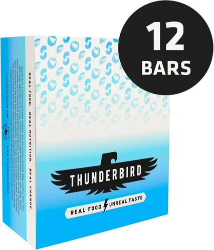 Miniatura 7 de Thunderbird Real Food Energy Bars, barra de chocolate y coco anacardo, 1.7 onzas, barras nutricionales de frutas y nueces, sin azúcar añadido, sin