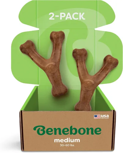 Miniatura 16 de Benebone Fishbone - Juguete masticable duradero para perros masticadores agresivos, mediano, grande, pequeño, gigante