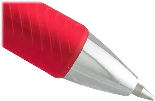 Miniatura 3 de Pentel EnerGel RTX - Bolígrafo, (¹/₃₂ pulgadas) línea mediana, punta de metal, tinta color rojo, paquete de 3 (BL77BP3B)