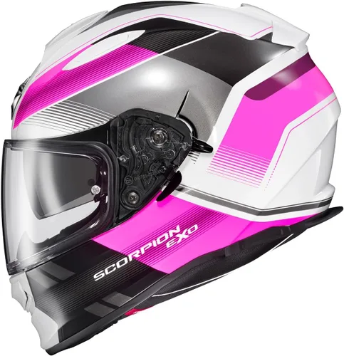 Miniatura 14 de ScorpionEXO Ryzer - Casco integral de motocicleta con visera Pinlock Ready con bolsillos para altavoz integrados, aprobado por DOT ECE