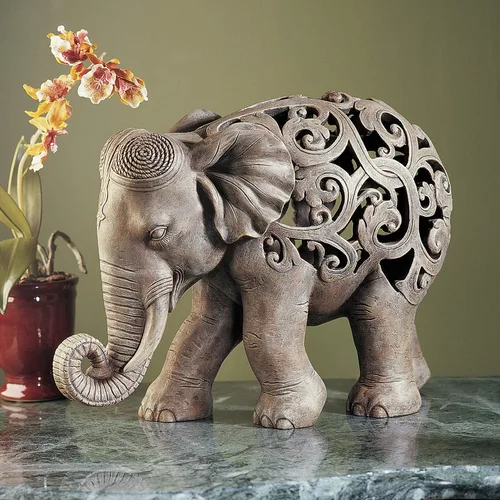 Miniatura 7 de Design Toscano Escultura Jali Anjan el elefante