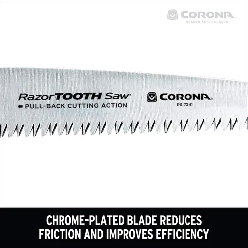 Miniatura 4 de Corona RS 7041 - Sierra plegable de dientes de afeitar, hoja de 7 pulgadas, color rojo
