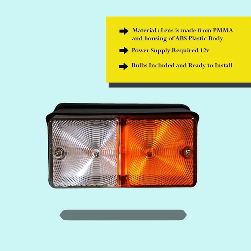 Miniatura 2 de Conjunto de luces intermitentes intermitentes intermitentes de 12 V para Case IH Fiat Ford New Holland Tractor D3NN13405B D3NN13N13N32