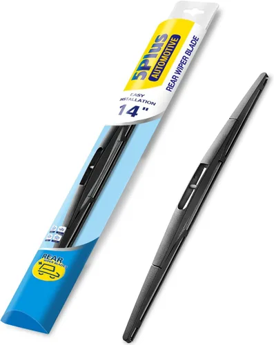 Miniatura 14 de 5 PLUS® Limpiaparabrisas trasero de 10 pulgadas para brazo de limpiaparabrisas con gancho J/U (paquete de 1 pieza de PVC), repuesto para Chevy Trax