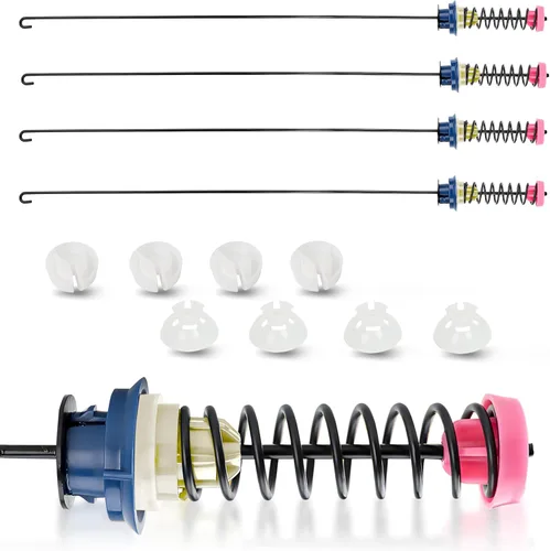 4 piezas de varillas de suspensión para lavadora de 68.58 cm reemplaza W10440786 W10368626 W10368627 W10440739 para lavadoras de carga superior