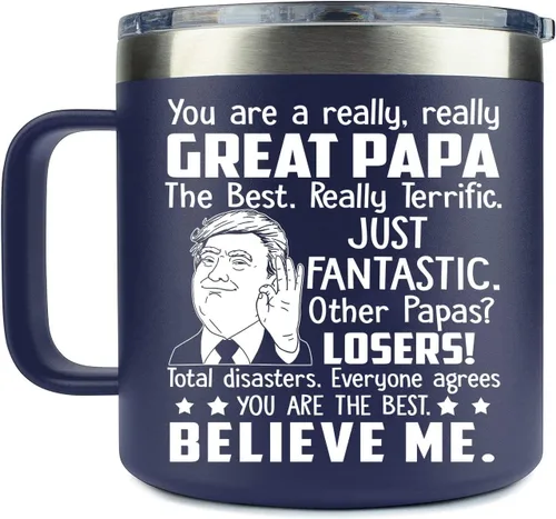 Miniatura 11 de Regalos para papá de hija, hijo, niños en el día del padre, Navidad, cumpleaños - Divertidos regalos para papás - Regalo para padre - Taza de papá