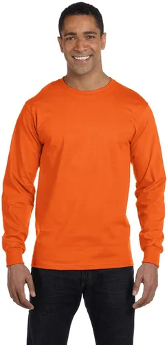 Miniatura 7 de Gildan - Camiseta DryBlend de manga larga para adulto, estilo G8400, paquete de 2