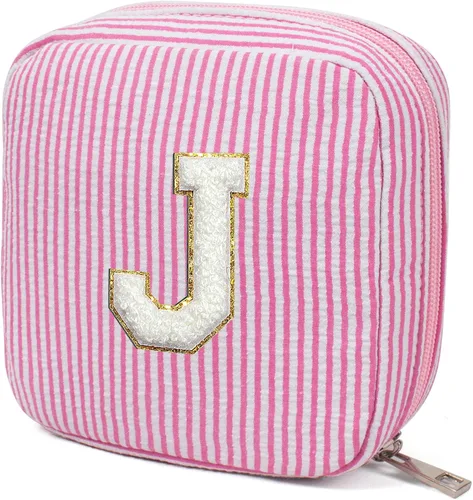 Miniatura 54 de KOTORA Bolsa de Maquillaje Inicial, Bolsa de Viaje de Artículos de Aseo, Bolsa de Maquillaje Transparente, Bolsas de Cosméticos Organizadoras