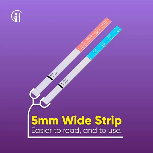 Miniatura 3 de HORMONELife Kit de tiras de prueba de ovulación y tiras de prueba de embarazo: pruebas precisas de LH y HCG para seguimiento de fertilidad