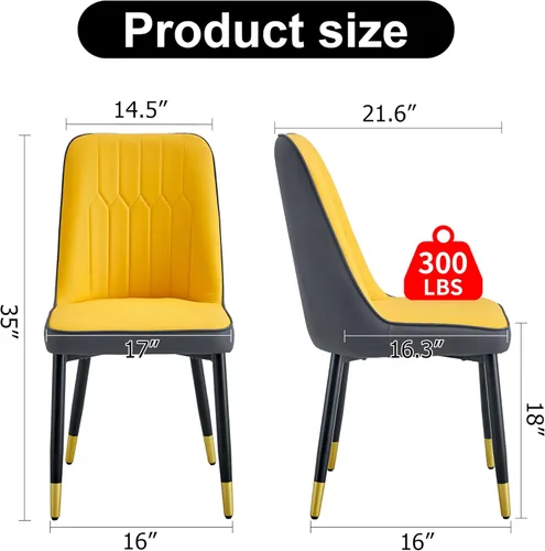 Miniatura 2 de Sillas De Comedor Juego de 2 Sillas De Comedor Sillas De Comedor - Juego de 2 Sillas De Comedor Sillas De Comedor Sillas De Comedor Sillas De