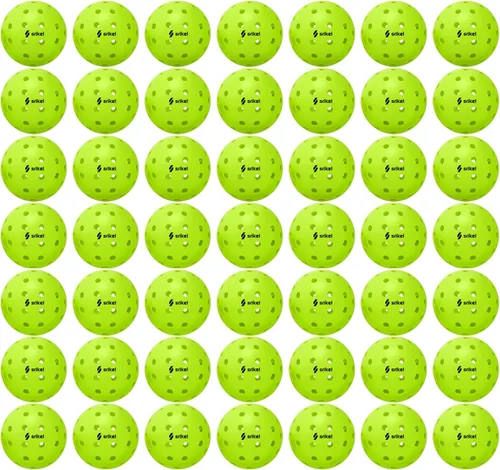 Miniatura 23 de Bolas de Pickleball Srikel para Exteriores - Bolas de Pickleball Aprobadas por USAPA, Diseño Roto-Moldeado Sin Costuras para Durabilidad, 4 Paquetes