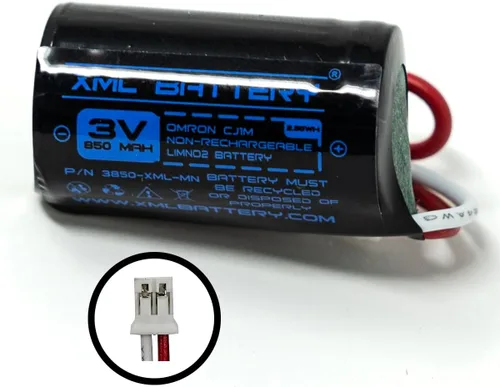 Miniatura 2 de 3v 850mAh Omron CJ1M CJ1G CJ2M CJ2G CP1E CP1L CP1H batería para PLC controlador de máquina