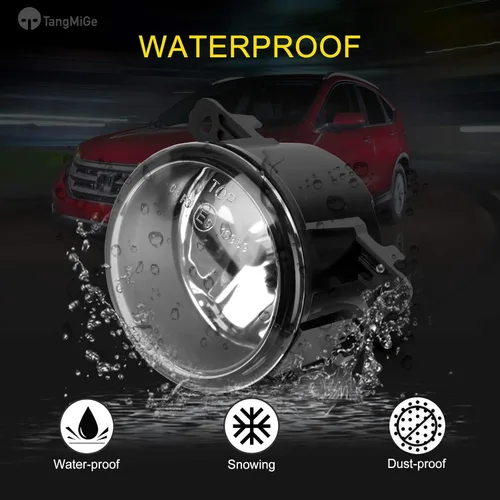 Miniatura 6 de TangMiGe Lámparas antiniebla para Nissan Honda, Ford, Acura, Subaru, Suzuki, Lincoln, Jaguar, accesorios para conducción, luz antiniebla, repuesto