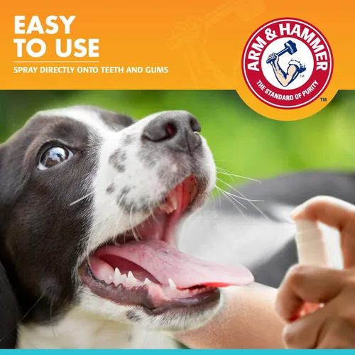 Miniatura 2 de Arm & Hammer para mascotas Aerosol de cuidado bucal para perros - Aerosol refrescante del aliento y limpieza de dientes - Ambientador de aliento
