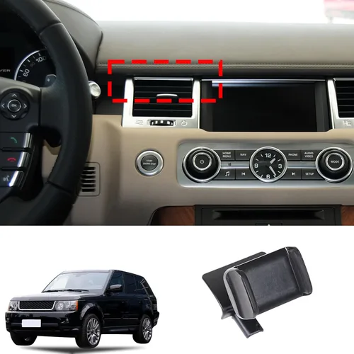 Miniatura 2 de HAPPYHORSE Car Phone Holder Compatible with Land Rover Range Rover Sport 2010-2013，Central Control Air Vent Car Phone Holder Mount Mobile Phone