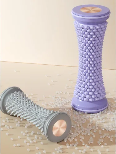 Miniatura 6 de Rodillo masajeador de pies portátil, masaje muscular de tejido profundo para alivio de la fascitis plantar, dolor de talón y arco, herramienta