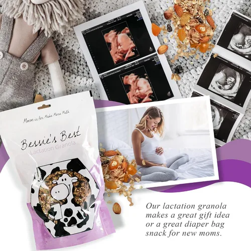 Miniatura 6 de Bessie's Best Lactation Granola Apoyo a la lactancia sin lácteos Alternativa de galletas que estimulan la leche Snacks de enfermería Aumento