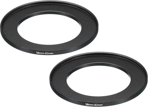 Miniatura 38 de PATIKIL Anillo elevador de metal de 1.594 in-1.693 in, paquete de 2 anillos adaptadores de filtro de lente de cámara, anillo adaptador de filtro