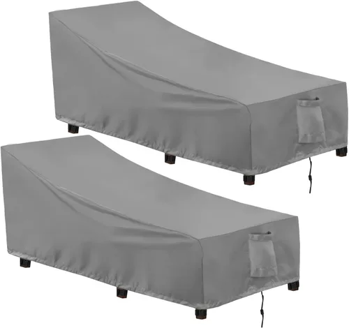 Miniatura 12 de OutdoorLines Funda Impermeable para Tumbona de Patio para Exteriores - Fundas para Tumbonas Resistentes a los Rayos UV, Resistentes a la Intemperie