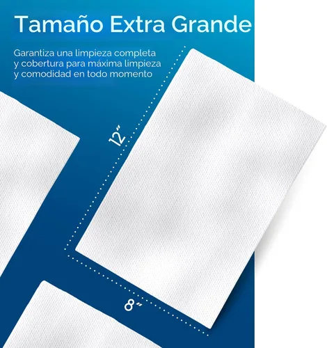Miniatura 4 de Inspire Toallitas húmedas para adultos, paños de limpieza Toallitas para adultos para incontinencia y limpieza para personas mayores, 8 x 12