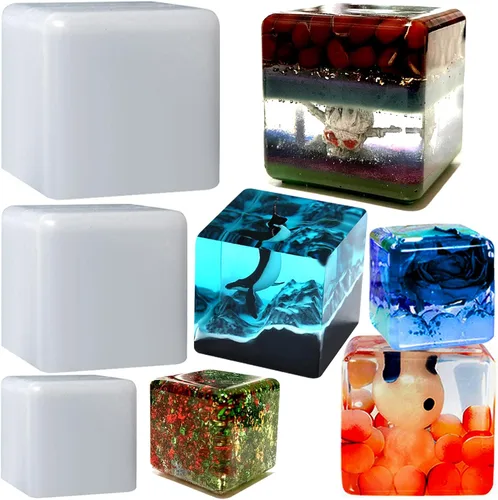 Miniatura 8 de 2 moldes de velas de calabaza para hacer velas, juego de moldes de silicona grandes y pequeños de Halloween para velas, cera de jabón, yeso, resina
