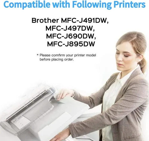 Miniatura 3 de F FINDERS&CO LC3011BK - Cartucho de tinta negra de repuesto para impresora Brother LC 3011 LC3011XL compatible con impresora Brother MFC-J491DW