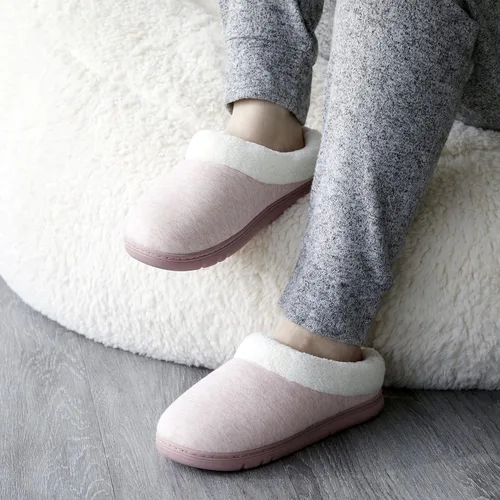 Miniatura 4 de Dearfoams Sudadera de espuma viscoelástica para mujer, Malva pálido