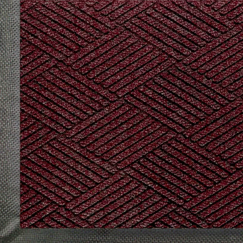 Miniatura 15 de M+A Alfombra de entrada de fibra de poliéster PET para interior/exterior, reverso de goma SBR, 3/8 pulgadas de grosor, Negro humo