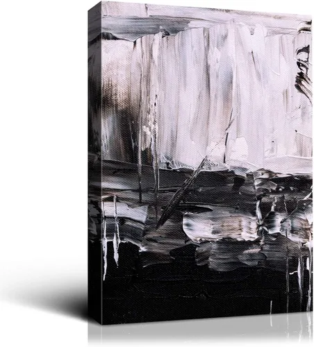 Miniatura 27 de Denzoer - Lienzo decorativo para pared, pintura abstracta, decoración de pared, pintura contemporánea con envoltura de galería, ilustraciones