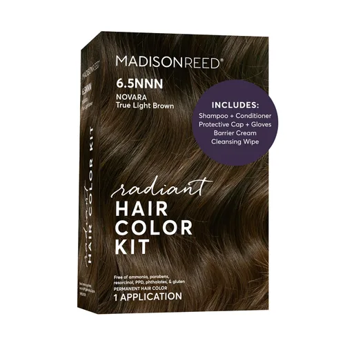 Miniatura 59 de Madison Reed - Kit de color de cabello radiante, tinte permanente para el cabello, 100 % cobertura de canas, sin amoníaco, castaño Catania 5NGM