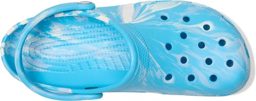 Miniatura 3 de Crocs Unisex-Adult Classic Marbled Tie-dye Clog Vidrio tintado/Multi