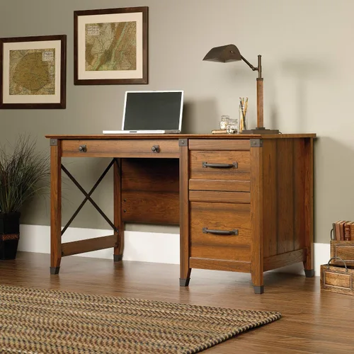 Miniatura 2 de Sauder Carson – Escritorio forjado cerezo Washington, Madera