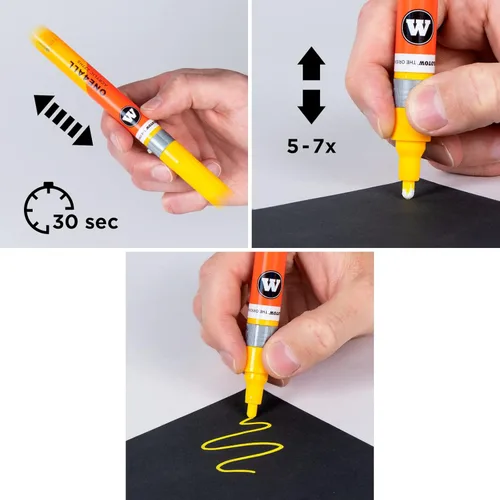 Miniatura 4 de Molotow ONE4ALL - Juego de rotuladores de pintura acrílica 10 colores básicos #1