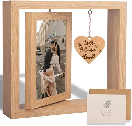 Miniatura 10 de Marco de fotos con texto en inglés "You're The Best Thing I've Ever Found on the Internet", marcos de fotos románticos para parejas, regalos