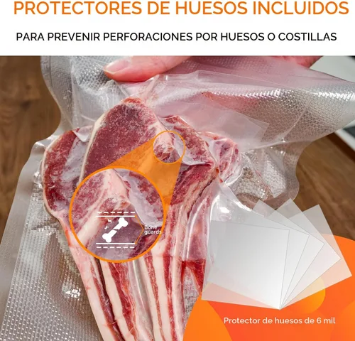 Miniatura 7 de Wevac Weston - Bolsas selladoras al vacío de 100 galones de 11 x 16 pulgadas para guardar alimentos, sellar una comida, de grado comercial, sin BPA