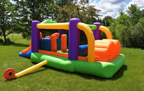 Miniatura 4 de Casa inflable para carreras profesionales con obstáculos