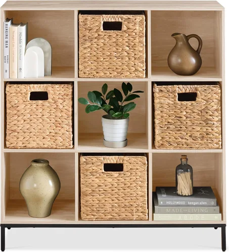 Miniatura 36 de Best Choice Products Estantería para niños con 6 cubos, organizador de almacenamiento, estante de 11 pulgadas, estantería, almacenamiento para Salvia